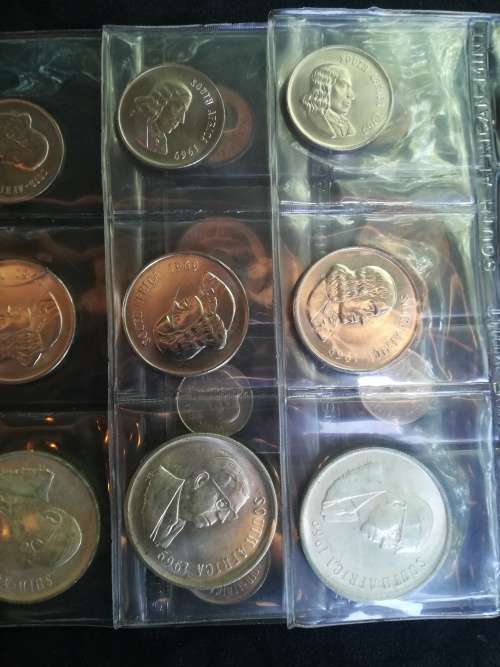 3 x 1969 R1 Sets!! Afr + Eng!!Crazy Wednesday auction!!