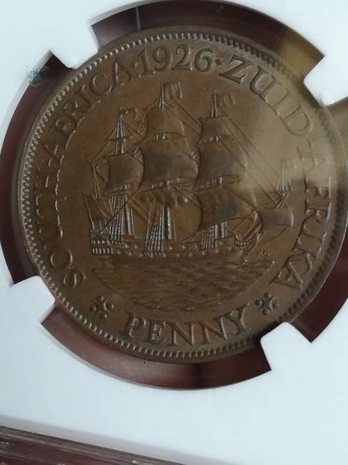 1926 Penny. AU53!! NGC!On Snap Friday Auction!! Extremely rare in this condition!!
