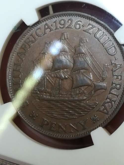 1926 Penny. AU53!! NGC!On Snap Friday Auction!! Extremely rare in this condition!!