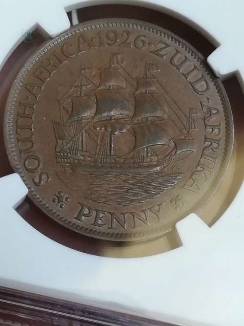 1926 Penny. AU53!! NGC!On Snap Friday Auction!! Extremely rare in this condition!!