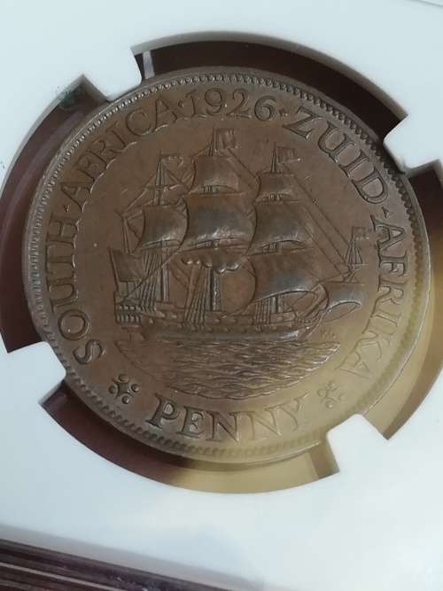1926 Penny. AU53!! NGC!On Snap Friday Auction!! Extremely rare in this condition!!