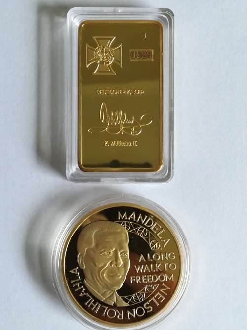 Coins and Medallions from deseased estate up for Snap Friday Auction.