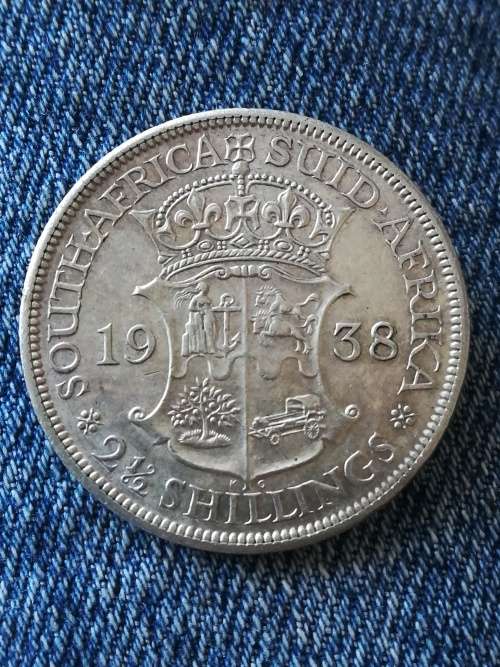 1938 2 1/2 Shilling!!Ultra rare condition!!Weekend Auction!!