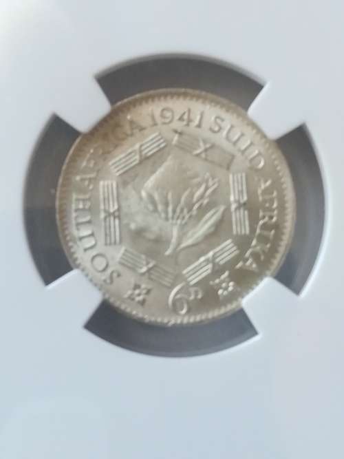 1941 6Pence!! MS63!! Thousands been melted!!Rare!! Weekend Auction!!