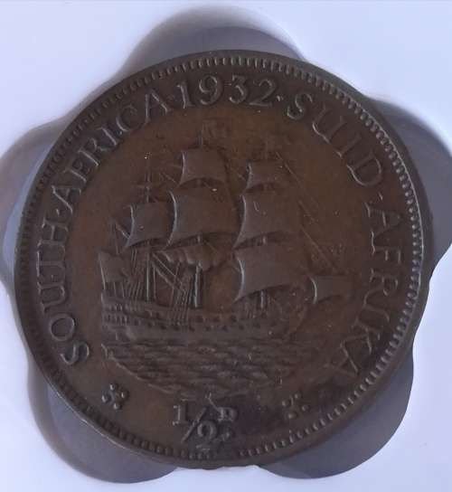 1932 1/2 Penny!! Very Rare!! Excellent condition!! On Weekend auction!!