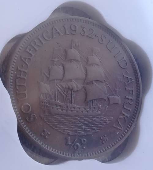 1932 1/2 Penny!! Very Rare!! Excellent condition!! On Weekend auction!!