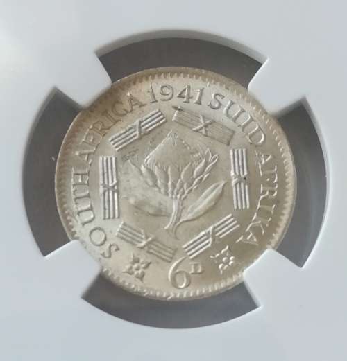 1941 6Pence!! MS63!! Thousands been melted!!Rare!! Weekend Auction!!