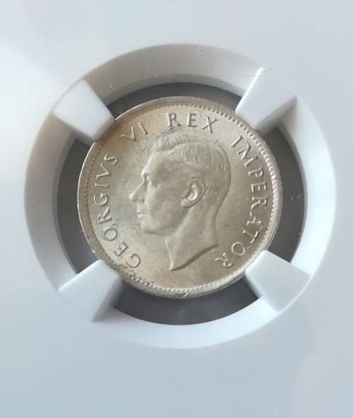 1941 6Pence!! MS63!! Thousands been melted!!Rare!! Weekend Auction!!
