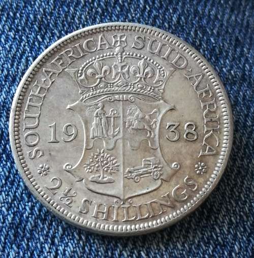 1938 2 1/2 Shilling!!Ultra rare condition!!Weekend Auction!!
