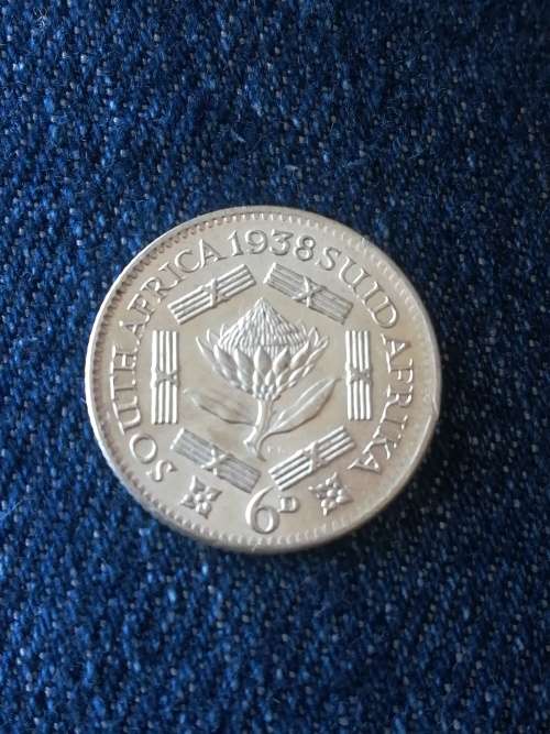 1938 SixPence!! Rare!!Excellent condition!!Weekend Auction!! From 20!!
