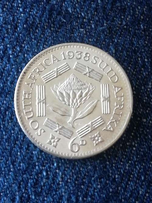 1938 SixPence!! Rare!!Excellent condition!!Weekend Auction!! From 20!!