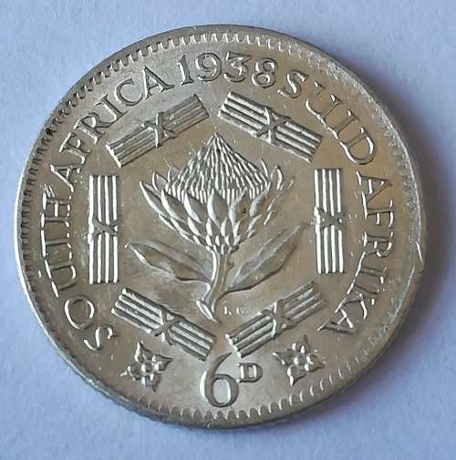 1938 SixPence!! Rare!!Excellent condition!!Weekend Auction!! From 20!!