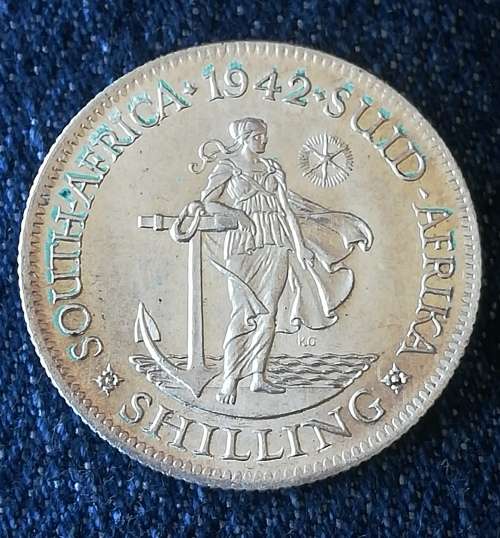 1942 shilling!! Rare!! Extremely good condition!!Weekend Auction!! FromR10!!