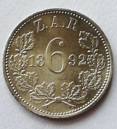 1892 6Pence!! Ultra rare!!Extremely good Condition!Upgrade or Invest!! From R10.
