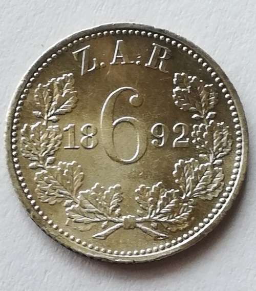 1892 6Pence!! Ultra rare!!Extremely good Condition!Upgrade or Invest!! From R10.