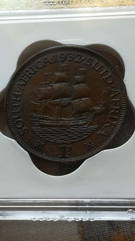 1932 1 Penny!! RareExcellent condition!!