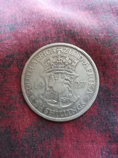 1927!! 2.5 Shilling!! Ultra rare!! Get It from R20!! UPGRADE OR INVEST..