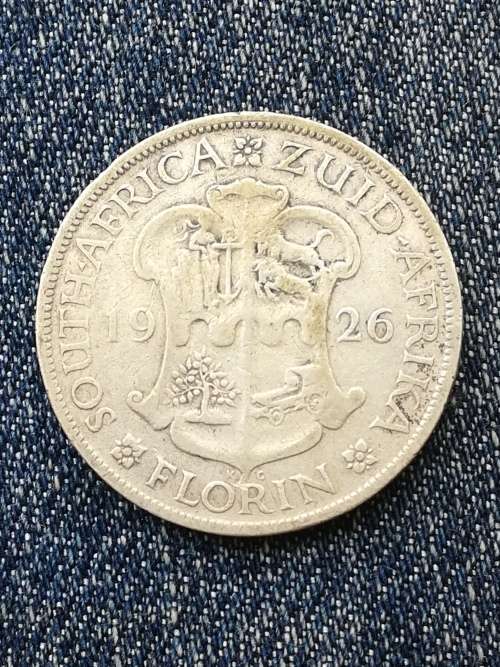 1926 2 Shilling!! Rare!! Selling up to R90 000!! Snap Friday Auction!!