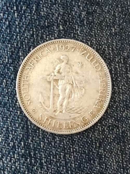 1927 Shilling!! Ultra Rare!! Selling up to R60 000!!Snap Friday Auction!!
