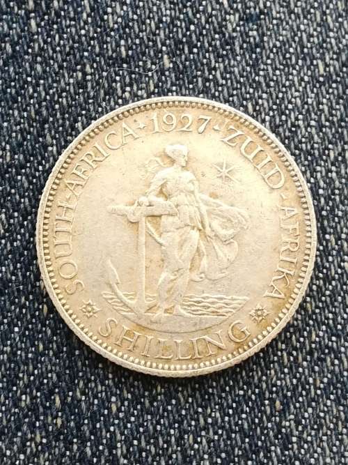 1927 Shilling!! Ultra Rare!! Selling up to R60 000!!Snap Friday Auction!!