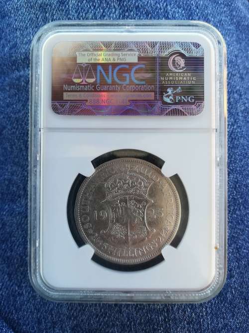 1925 2.5 Shilling!! Rarest!! Excellent Collectors Item!!