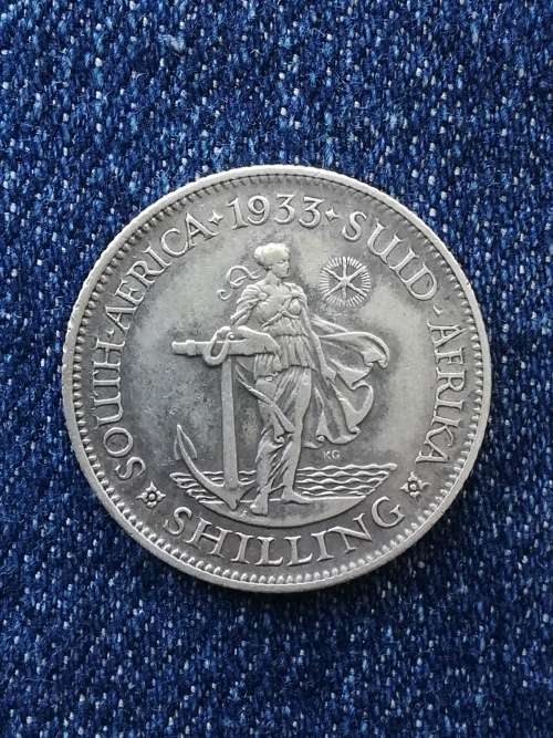 1933 Shilling!! Rare!! Excellent Collectors Item!! Crazy Wednesday From R1!!