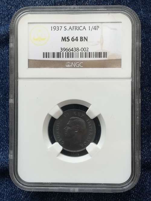 1937 1/4 Penny!! RARE!! NGC Graded! Get it!!