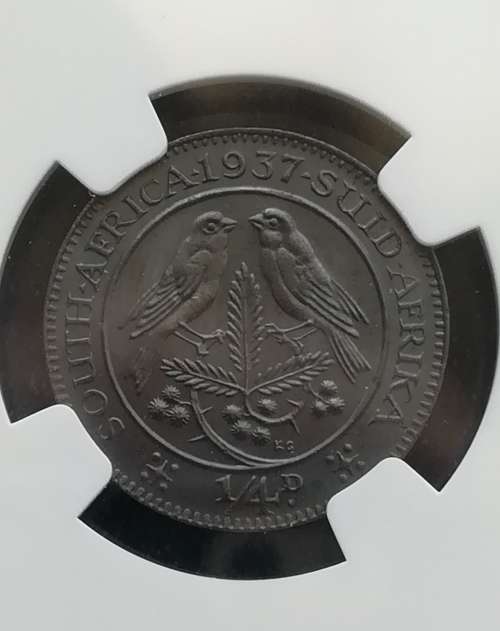 1937 1/4 Penny!! RARE!! NGC Graded! Get it!!