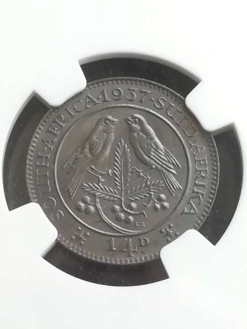 1937 1/4 Penny!! RARE!! NGC Graded! Get it!!