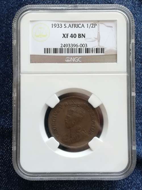 1933 Half Penny!! NGC!! Less than 64000 Minted!! Upgrade or Invest!! Today!!