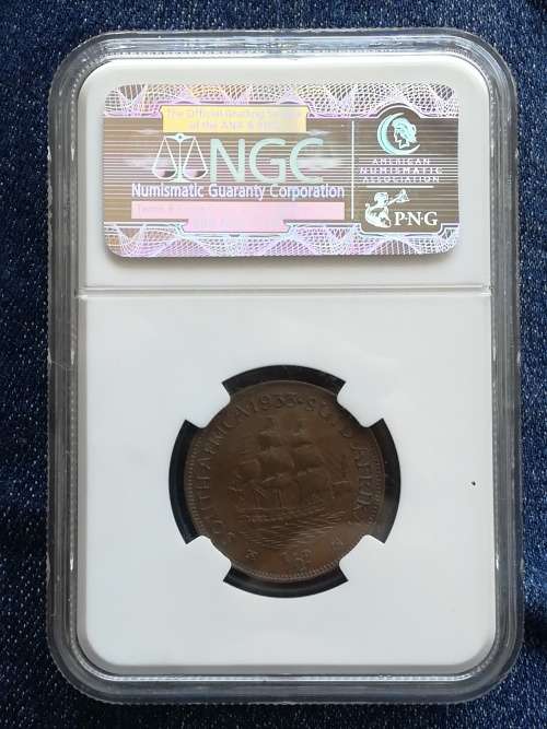 1933 Half Penny!! NGC!! Less than 64000 Minted!! Upgrade or Invest!! Today!!