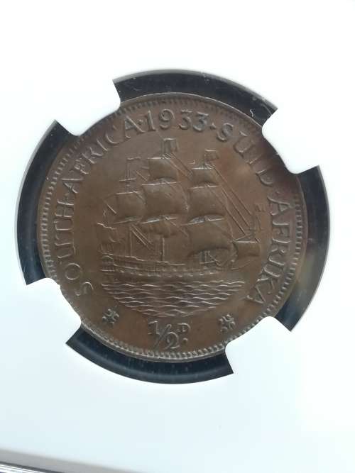 1933 Half Penny!! NGC!! Less than 64000 Minted!! Upgrade or Invest!! Today!!