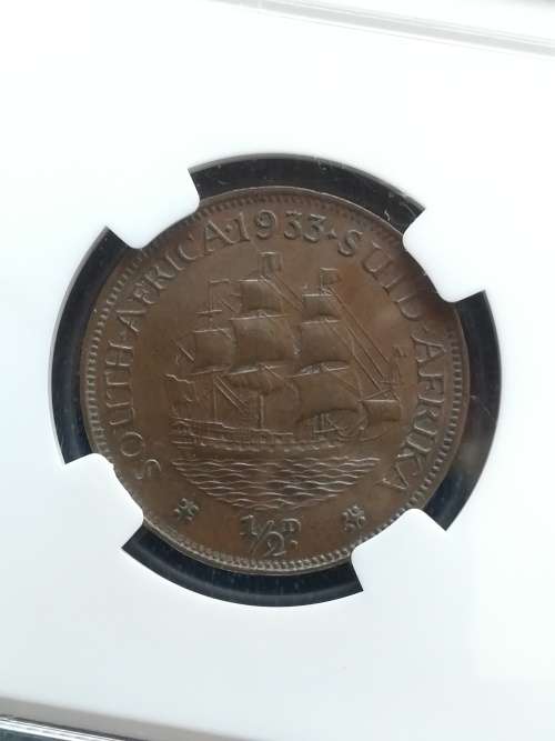 1933 Half Penny!! NGC!! Less than 64000 Minted!! Upgrade or Invest!! Today!!