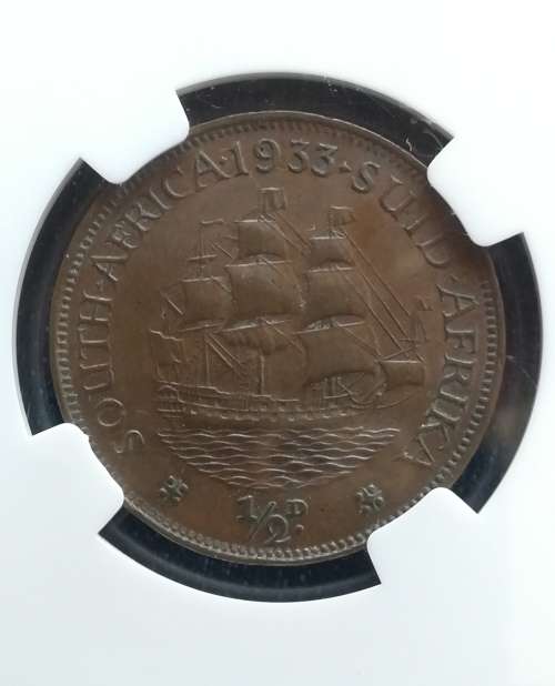 1933 Half Penny!! NGC!! Less than 64000 Minted!! Upgrade or Invest!! Today!!