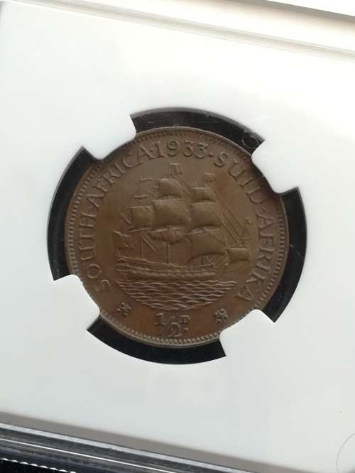 1933 Half Penny!! NGC!! Less than 64000 Minted!! Upgrade or Invest!! Today!!