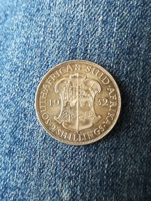 1932 2 Shilling!! Rare!! Excellent Collectors Item!! Snap Friday from R1!!