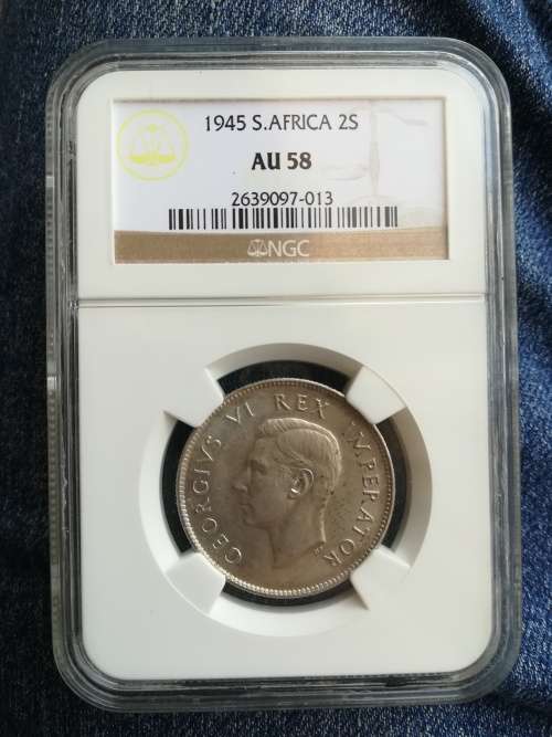 1945 2 Shilling!! RARE!! Excellent Collectors Coin!!Weekend Auction - From R20
