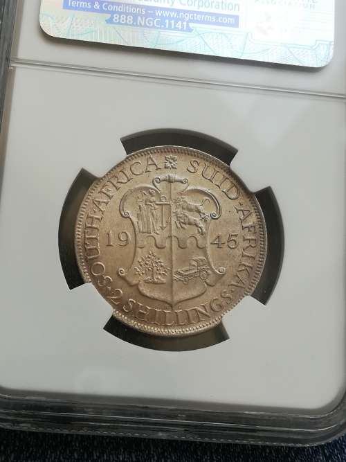 1945 2 Shilling!! RARE!! Excellent Collectors Coin!!Weekend Auction - From R20