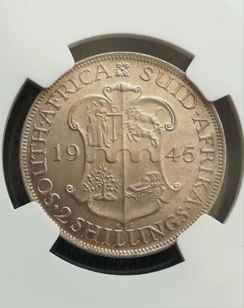 1945 2 Shilling!! RARE!! Excellent Collectors Coin!!Weekend Auction - From R20