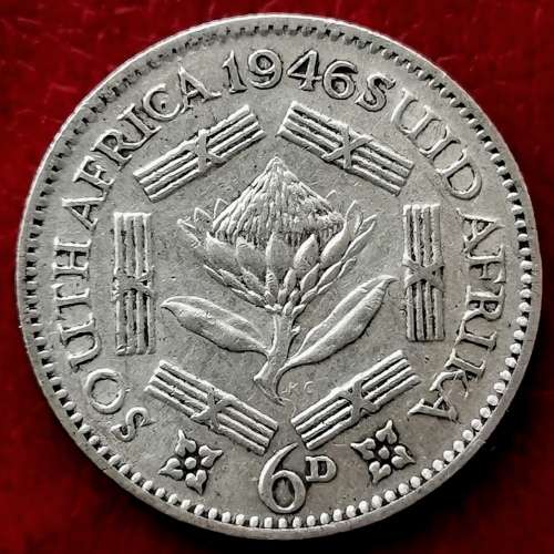 1946 Sixpence!! *RARE!!R1-Crazy Wednesday!!Exellent Collectors item!!