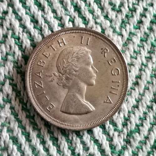 1953 5-Shilling!! *Rare!! R1-Crazy Wednesday!! Exellent Collectors item