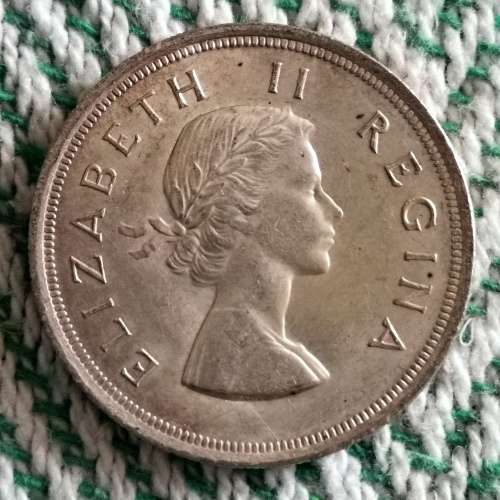 1953 5-Shilling!! *Rare!! R1-Crazy Wednesday!! Exellent Collectors item