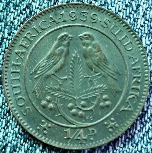 1939!!! 1/4 Penny!!! Ultra Rare!! Exellent Collectors item!!