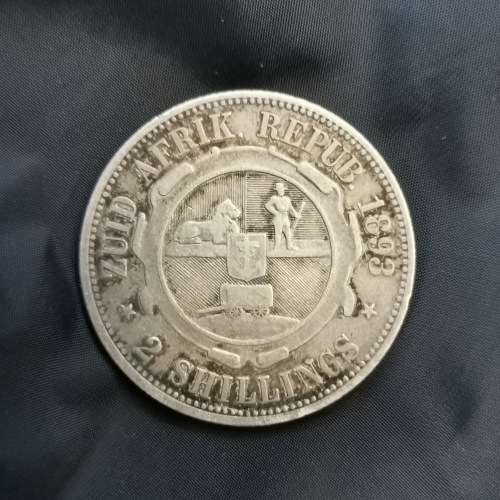 1893!! 2Shilling!! RARE!! R1-START!! Priceless!! Exellent Collectors item!!