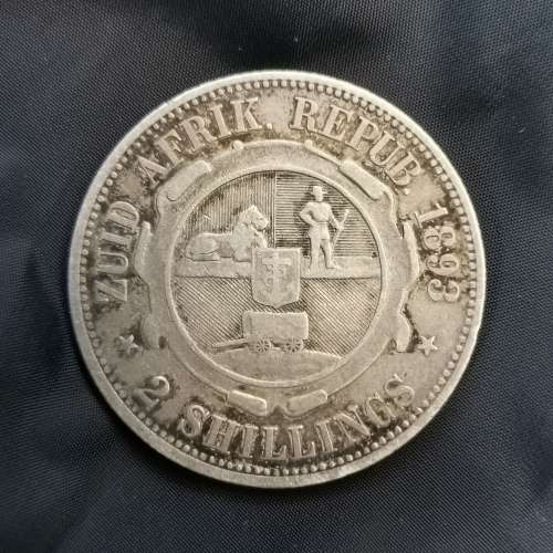 1893!! 2Shilling!! RARE!! R1-START!! Priceless!! Exellent Collectors item!!