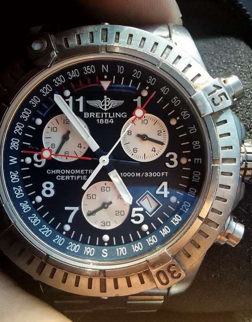 Breitling Watch!! Auction!!Exellent Collectors item!!100% Running condition!!