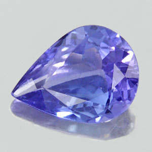 PEAR TANZANITE VS1  .26CTS [R2'500 VALUE]APPRAISAL SUPPLIED