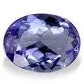 EYE CLEAN VS  .22CTS OVAL TANZANITE- VALUE R2'500.00- APPRAISAL SUPPLIED