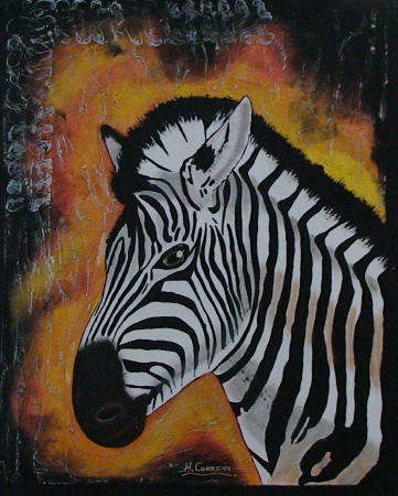 zeebra - by wellknown Hester Correia