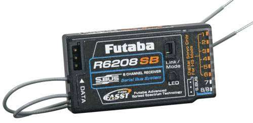 Futaba R6208SB S.Bus 8-Channel FASST HV Receiver